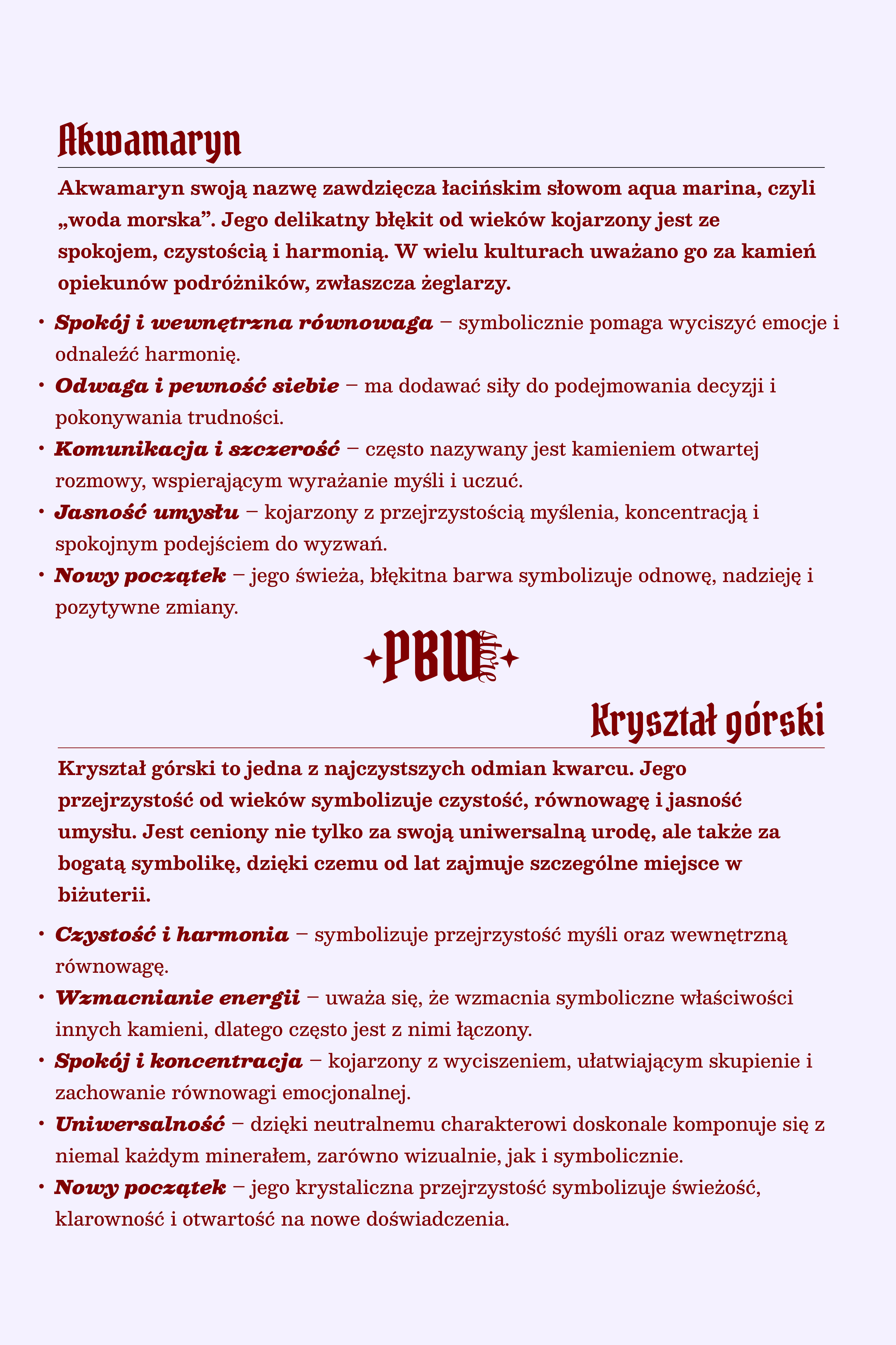 Naszyjnik „Pastele”