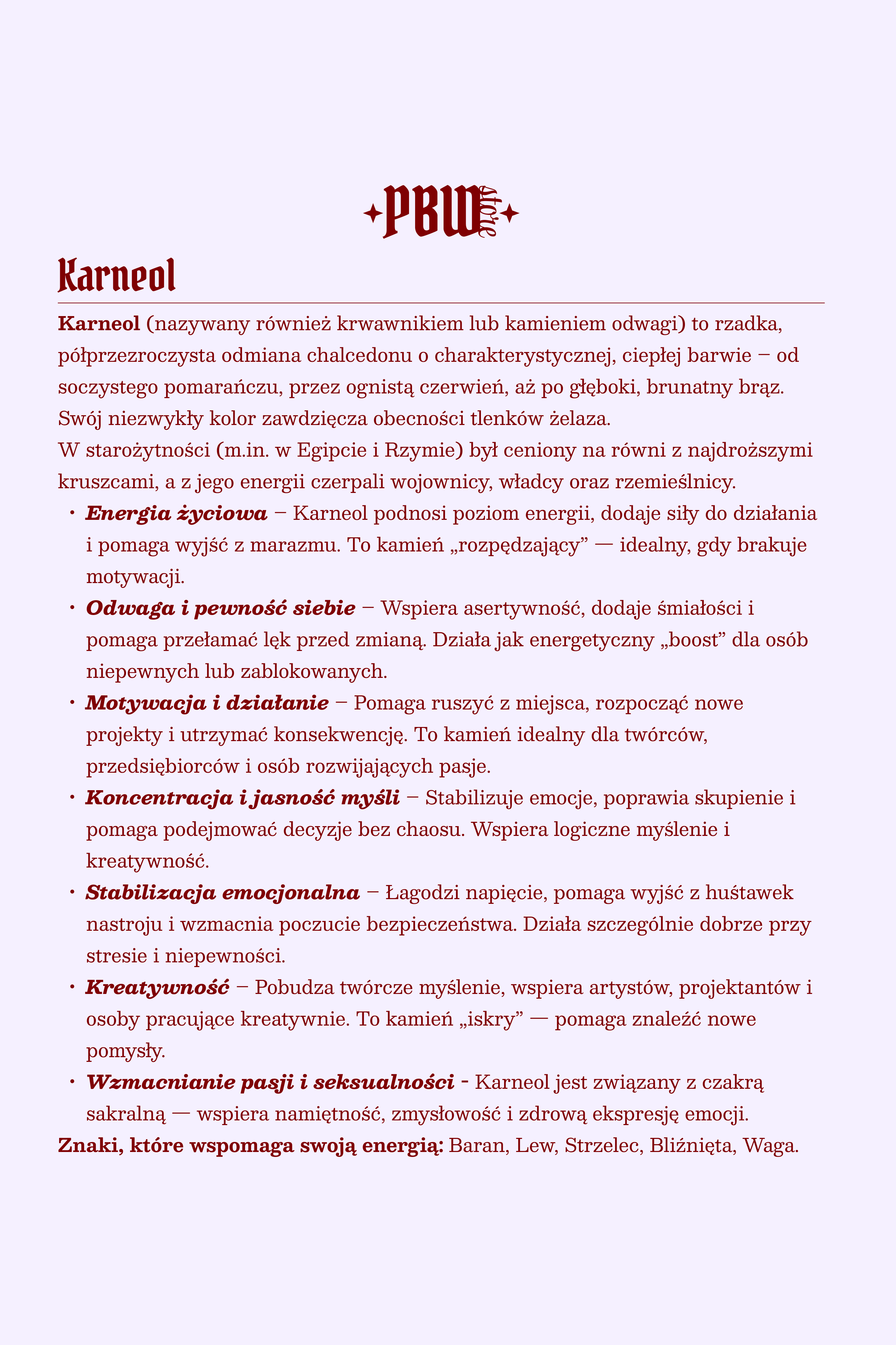 Naszyjnik „Brązy”